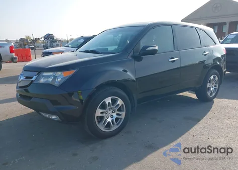 2008 Acura Mdx Technology Package from USA, damaged, VIN 2HNYD28488H510754